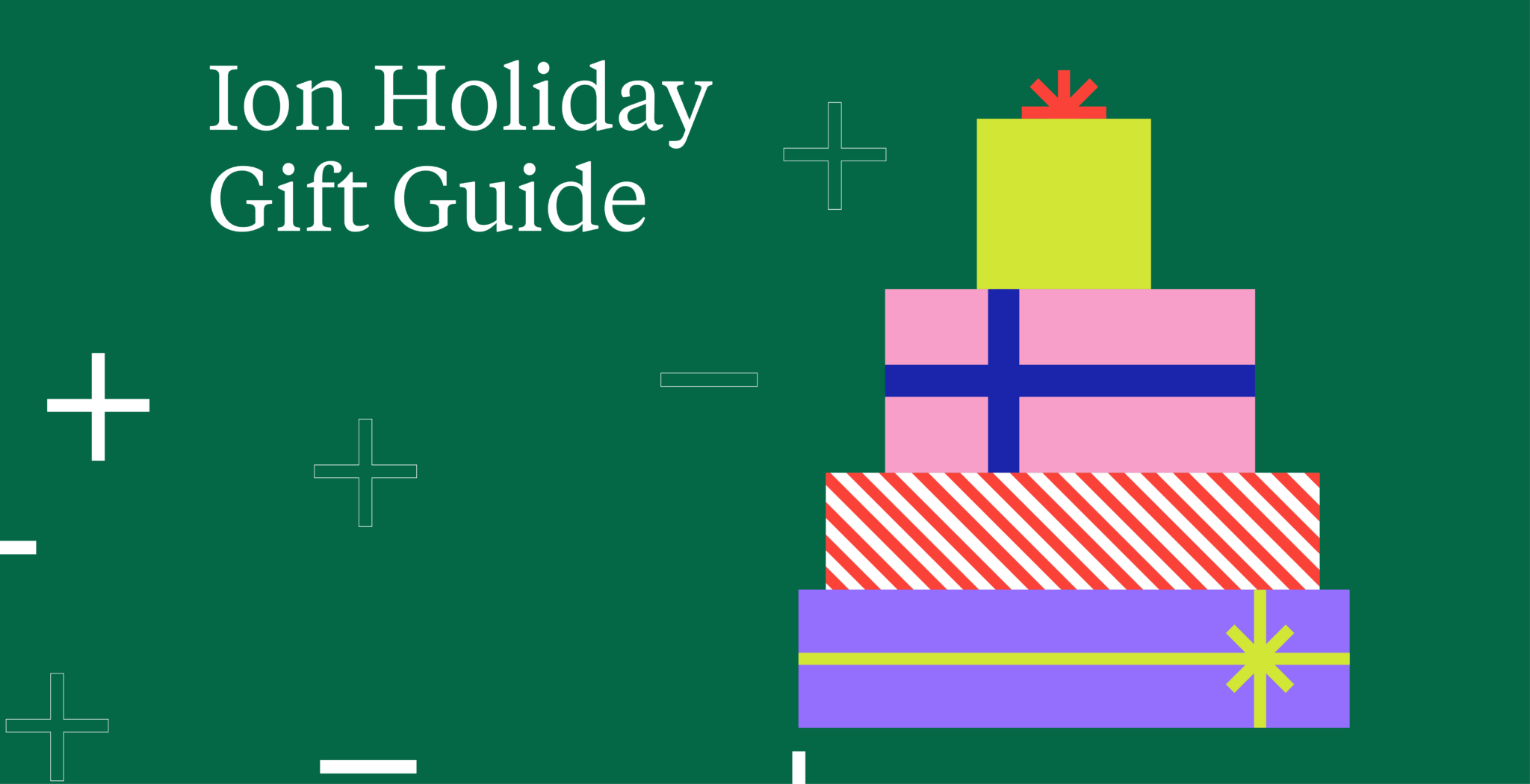 Ion Holiday Gift Guide Ion District