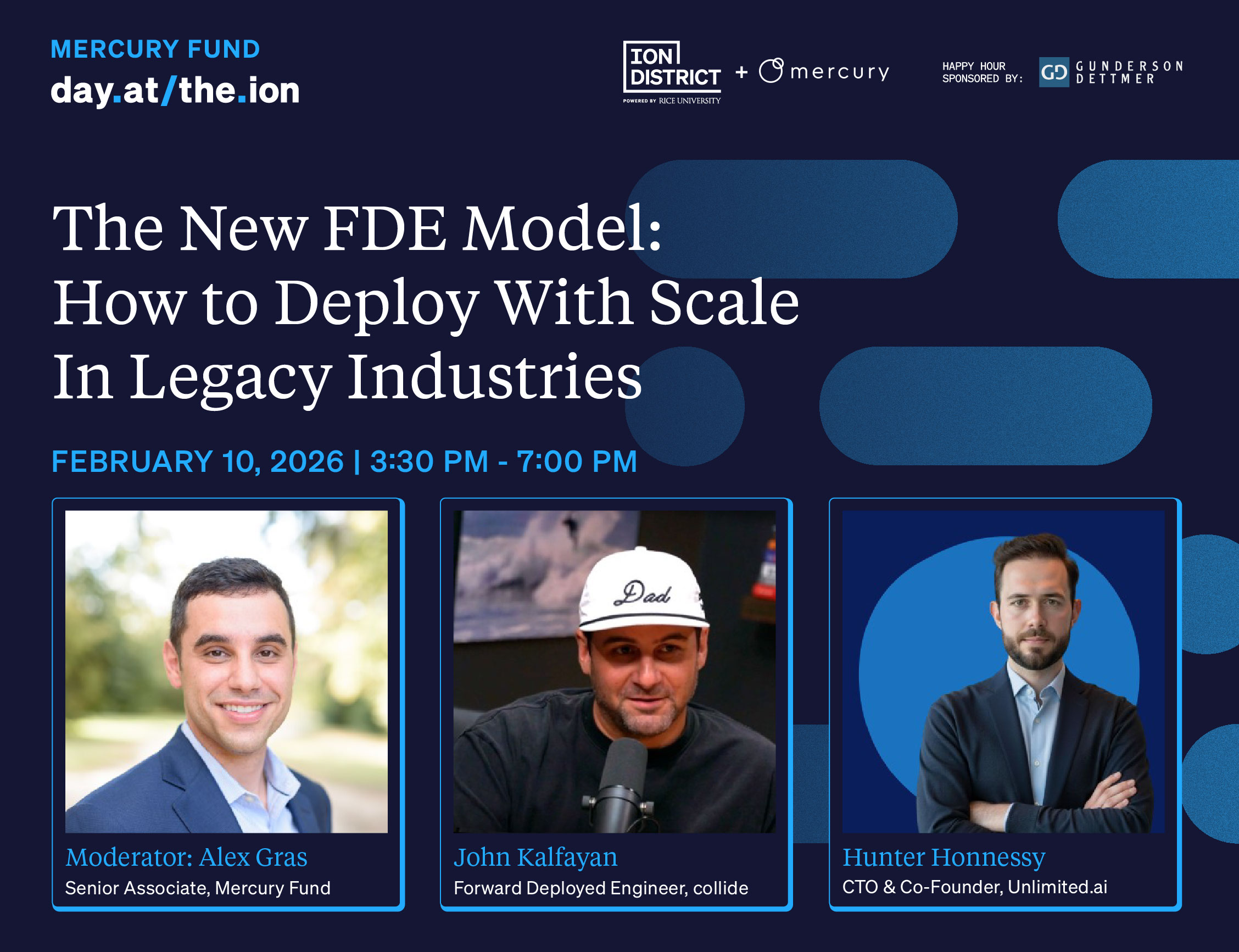 Mercury Fund Day at the Ion