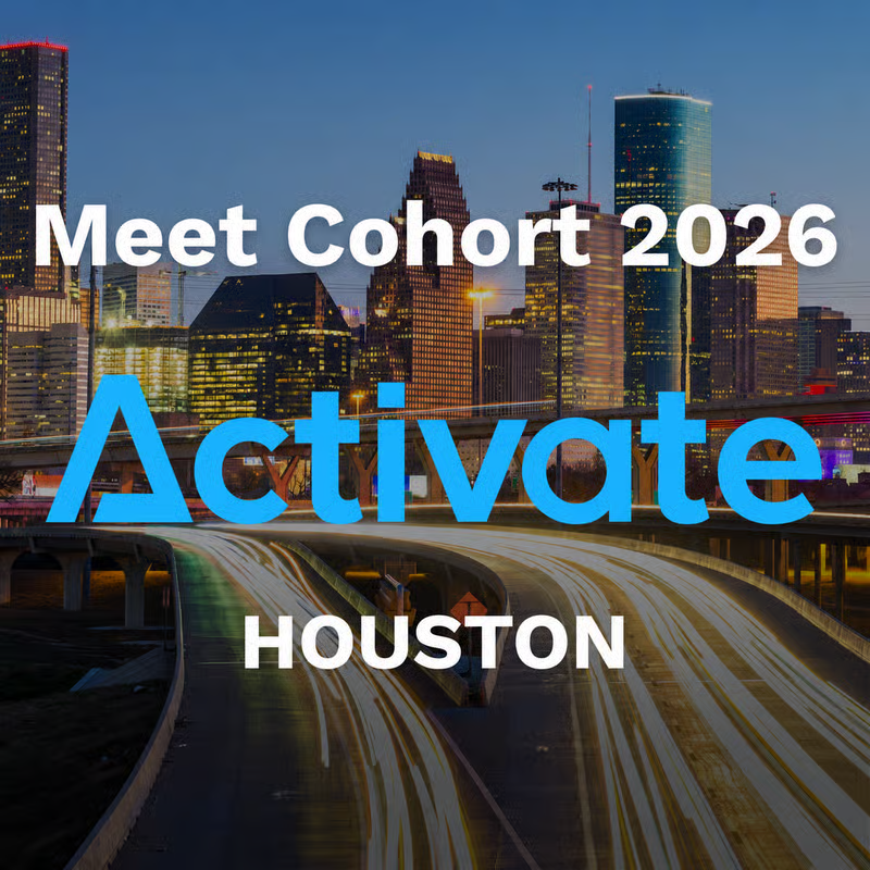 Activate - Meet the cohort